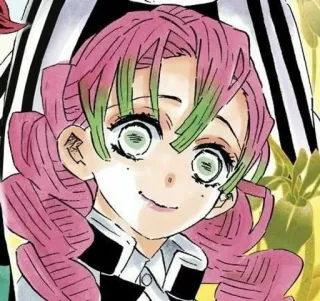 🔮 8deceb20 Mitsuri Kanroji Demon Slayer anime, demon slayer, mitsuri kanroji, pink hair, love hashira whatsapp sticker