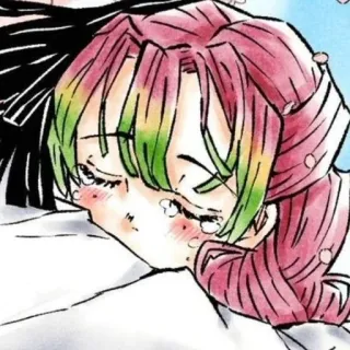 Mitsuri x Tamayo x Nezuko :: @fStikBot whatsapp stickers