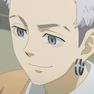 🙂 80534e0e Kazutora Hanemiya Tokyo Revengers Anime, Manga, Charakter, Porträt, Tokyo Revengers, Kazutora Hanemiya, Ohrring telegram sticker