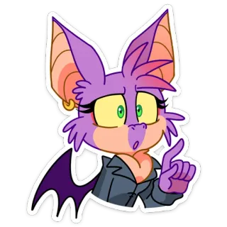 😏 e9a292b1 pipistrello, cartone animato, adesivo, personaggio, animale, carino telegram sticker