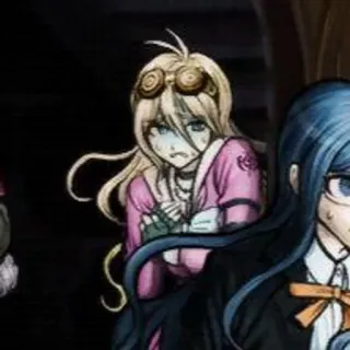 🔩 1027d091 Miu Iruma Danganronpa V3: Killing Harmony Anime, Videogioco, bionda, ragazza, personaggio, Danganronpa telegram sticker