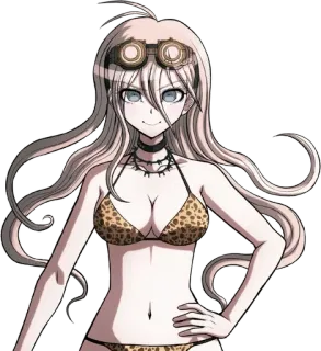 🔩 ea6b555d Miu Iruma Danganronpa V3: Killing Harmony Anime, Bikini, Personaggio, Fanart telegram sticker