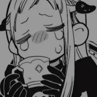 ➰ 2233869d anime, manga, cute, kawaii, drinking, tea, coffee telegram sticker