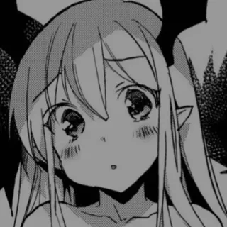 ➰ 79c5aaaa anime, manga, elf, cute, cartoon telegram sticker