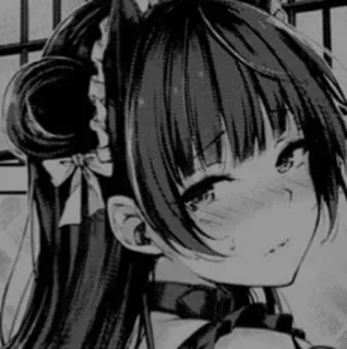 ➰ 7fe19434 anime, manga, maid, cute, girl telegram sticker