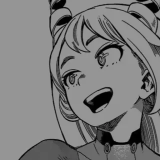 ➰ 8a6c0e93 Pony Tsunotori My Hero Academia anime, cartoon, manga, cute, girl, Pony Tsunotori, My Hero Academia telegram sticker