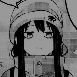 ➰ a4680a9c anime, manga, girl, hat telegram sticker