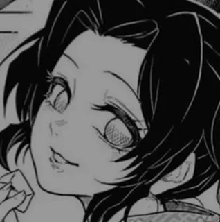 ➰ b9b7c25b Shinobu Kocho Demon Slayer anime, manga, demon slayer, shinobu, shinobu kocho, female, smile telegram sticker