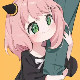 🥺 a7d8ba97 Anya Forger Spy x Family Anya, Anime, Spy x Family, Cartone animato, Carino, Fanart telegram sticker