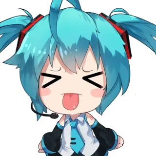 Chibi telegram stickers