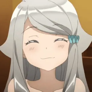 ☺️ 24dd94fe Аниме, Мультфильм, Милый, Улыбка, Девушка whatsapp sticker