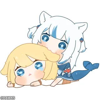 ❤️ 26fcadd0 @HAWKS アニメ, ステッカー, 可愛い, ちび, かわいい whatsapp sticker