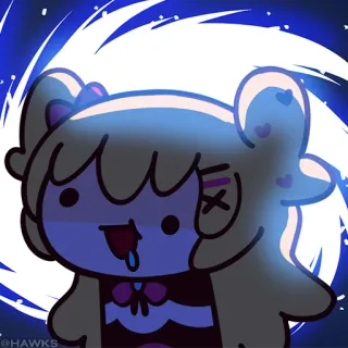 🤤 adf72d31 @HAWKS 漫画, アニメ, キャラクター, イラスト, かわいい, 可愛い whatsapp sticker