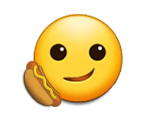 🌭 7be10afc 表情符号, 热狗, 食物, 零食 telegram sticker