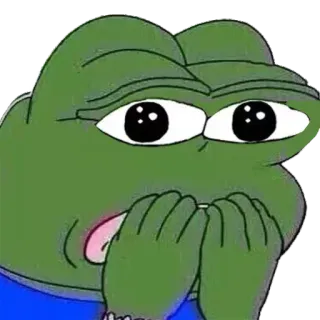 🌈 9f0f8379 Pepe the Frog Meme, Ếch, Pepe, Ảnh chế Internet, Phim hoạt hình, Phản ứng telegram sticker