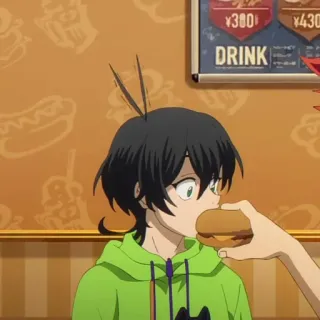 🛹 9ed98c33 DRINK Anime, Burger, Essen, Getränk telegram sticker