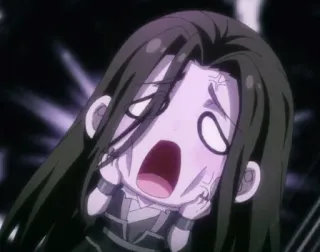 😱 1bc03f08 Anime, Chibi, Molesto, Manga, Dibujos animados, Emocional whatsapp sticker