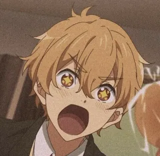 🤯 9ce04652 Anime, Dibujo animado, Personaje, Sorprendido, Chico whatsapp sticker