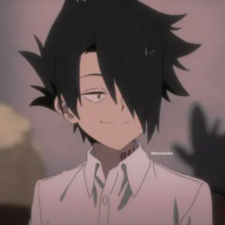 🙂 a399ce93 Ray The Promised Neverland Anime, Manga, The Promised Neverland, Ray, Personaje de anime, Personaje de manga whatsapp sticker