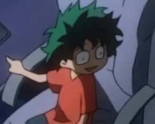 Midoriya Izuku @walpaperAnimeee telegram stickers