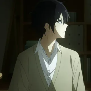 ❤ 1516c771 Izumi Miyamura Horimiya Anime, Manga, Thiếu niên, Nam, Sinh viên whatsapp sticker