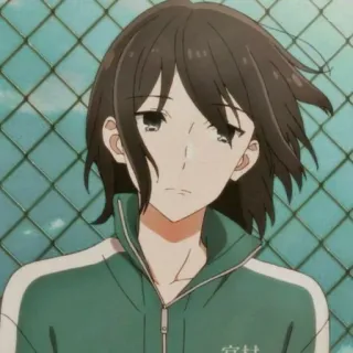 ❤ 50a6b084 Anime, Nhân vật, Chân dung, Buồn whatsapp sticker