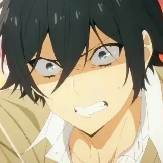 ❤ 714ef564 Anime, Tức giận, Cảm xúc, Buồn bã, Nhân vật whatsapp sticker