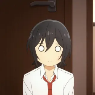 🌊 028ae398 Izumi Miyamura Horimiya anime, manga, horimiya, izumi miyamura, funny, shocked telegram sticker
