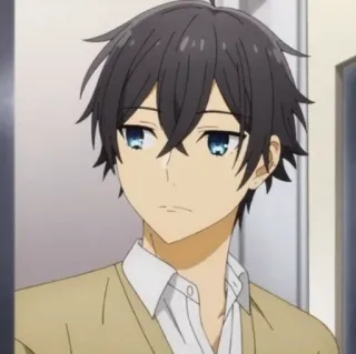 🪁 067e9273 Izumi Miyamura Horimiya anime, manga, character, izumi miyamura, horimiya telegram sticker