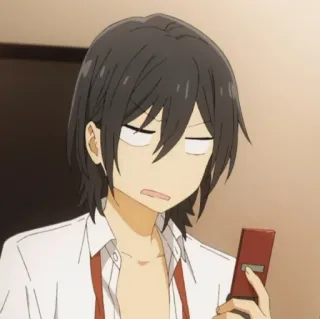 ❄️ 12607d45 Izumi Miyamura Horimiya anime, manga, school, teenager, character, horimiya telegram sticker