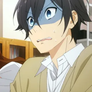 ❄️ 16487ef6 Izumi Miyamura Horimiya anime, horimiya, character, miyamura telegram sticker