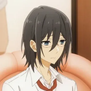 💤 3523aa80 Izumi Miyamura Horimiya anime, manga, character, portrait telegram sticker