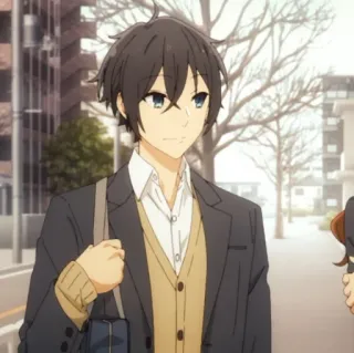 🫐 3a855e36 Izumi Miyamura Horimiya anime, school, manga, character, horimiya, izumi miyamura telegram sticker