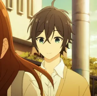 🌊 96b44a2a Izumi Miyamura Horimiya anime, character, manga, izumi miyamura telegram sticker