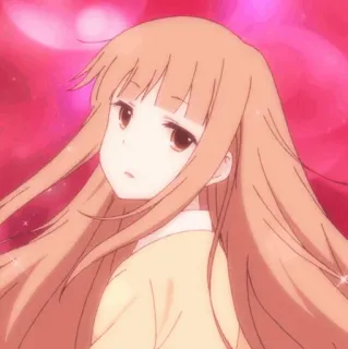 🥕 e146f8ae アニメガール, かわいい, カワイイ, マンガ, キャラクター whatsapp sticker