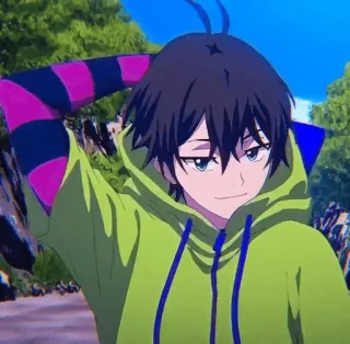 🥏 87f02bff Anime, Junge, Charakter, Hoodie, Cartoon, Manga telegram sticker