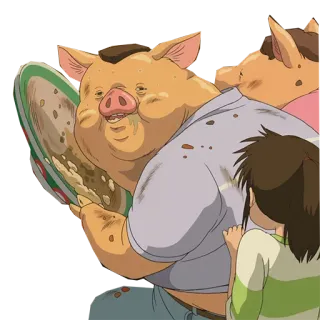 Миядзаки КП telegram stickers