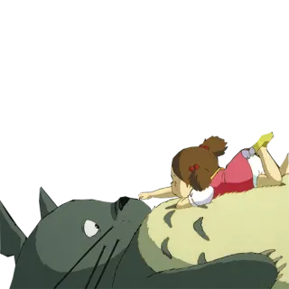 ❤️ ae84d5ae Totoro My Neighbor Totoro Anime, Geister, Film, Fantasy telegram sticker