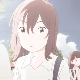 🌷 8c168cf2 アニメ, 女の子, 制服, 漫画, キャラクター telegram sticker