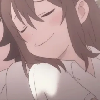 🌷 e85e66e7 アニメ, 笑顔, 可愛い, 女の子, イラスト telegram sticker