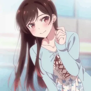 Mizuhara Chizuru telegram stickers