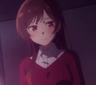 🌷 0592f748 Chizuru Ichinose Rent-A-Girlfriend Anime, Chizuru Ichinose, Rent-a-Girlfriend, Leuk, Meisje, Cartoon telegram sticker