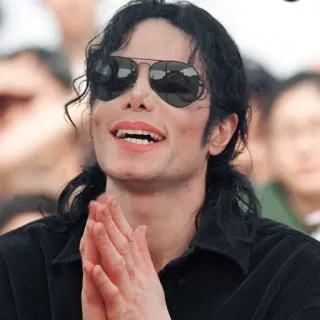 😅 52ce03c6 Michael Jackson singer, entertainer, pop star, musician telegram sticker