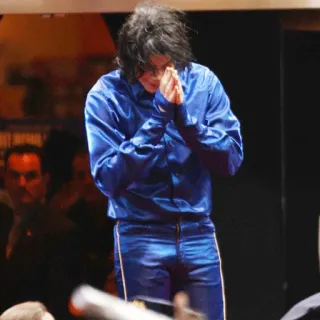 🙏 de8fe640 Michael Jackson singer, performer, music icon, pop star, entertainer telegram sticker