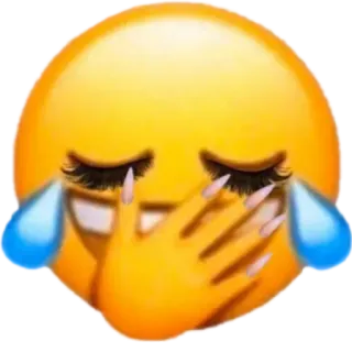 😂 bb7c04da emoji, lachen, weinen, lustig, tränen, reaktion, ausdruck telegram sticker