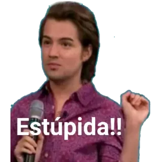 😒 03acec3c Estúpida!! obelga, hiszpański, obraźliwy, uwłaczający telegram sticker