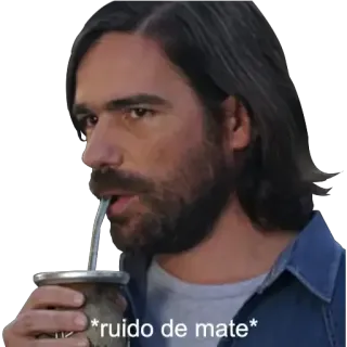 🧉 13c24894 *ruido de mate* Yerba mate, Napój, Picie, Efekt dźwiękowy telegram sticker