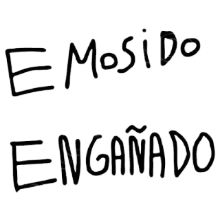 🤥 1e94c193 MOSIDO
ENGAÑADO oszukany, zdradzony, okłamany, hiszpański, rysunek telegram sticker