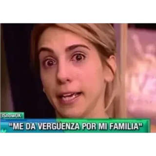 🥲 bc6a739a "ME DA VERGÜENZA POR MI FAMILIA" telegram sticker