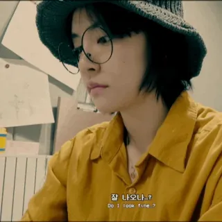 🌞 3acf6f08 잘 나오나...? Do I look fine...? telegram sticker